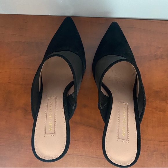 AVEC LES FILLES Joelle Mule Heel; Size 6 1/2M - Picture 7 of 15